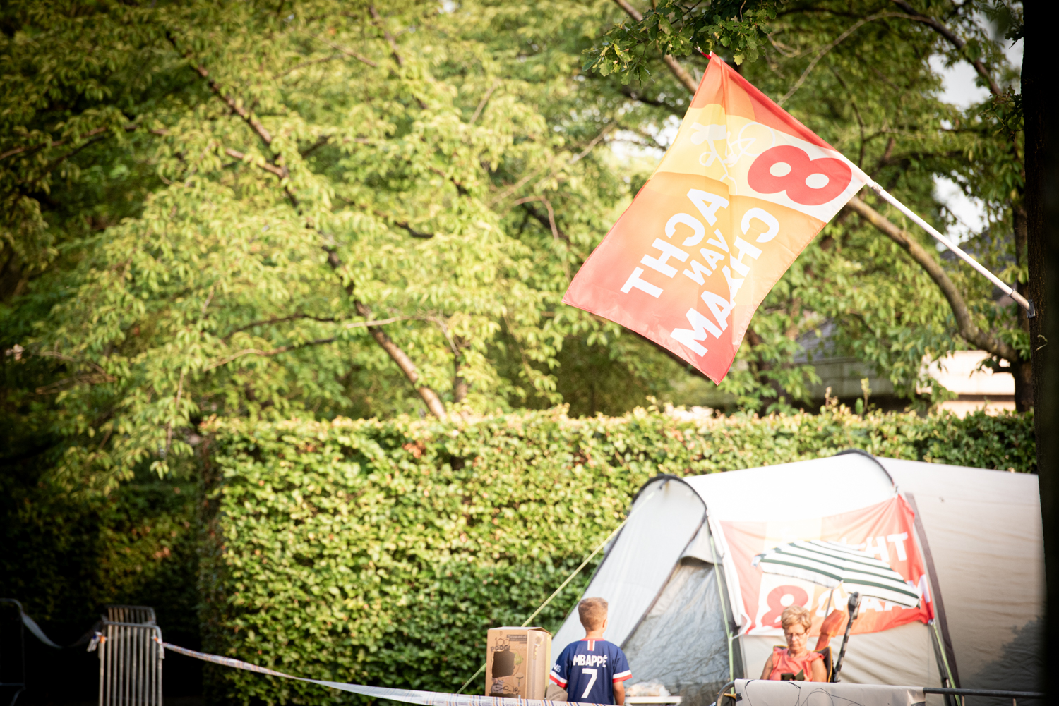Photographing the 8 van Chaam — one of cycling's most atmospheric one-day races.